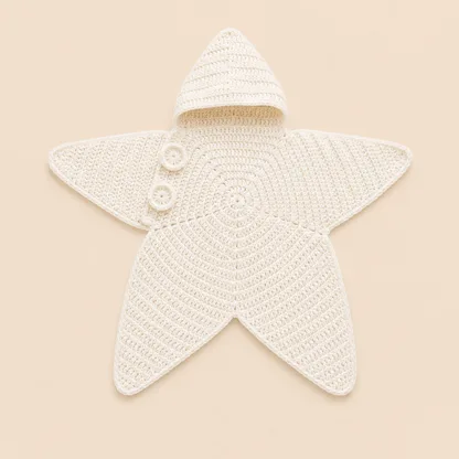 Baby Star Suit - White